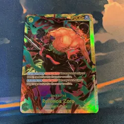 Roronoa Zoro OP06-118 SEC (English) One Piece Card Game - Image 1
