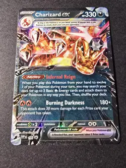 Charizard ex 196 Sv: Scarlet & Violet Promo Cards Holo - Image 1