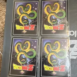 Dragon Ball Z TCG 4 Card Lot Cell the Master Perfect Stage 2,3,4,5 - Image 2