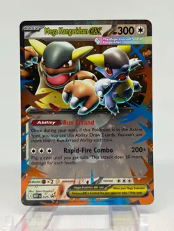 Pokemon TCG: Mega Kangaskhan ex (MEP 025) Promo Card - Mega Evolutions Promo - Image 1
