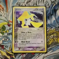 Pokemon Jirachi Hidden Legends Holo Rare 8/101 70 HP Psychic Vintage Card - Image 1