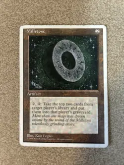 1x Millstone 4th Fourth Edition MP MTG Magic the Gathering x1 MKE - Image 1