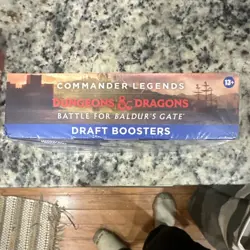 Magic The Gathering Commander Legends Battle for Baldur's Gate Draft Booster Box - Image 1