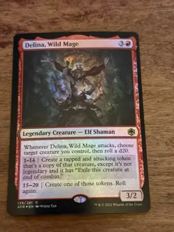 Delina, Wild Mage Adventures in the Forgotten Realms Foil - Image 1