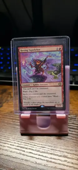 Hexing Squelcher Lorwyn Eclipsed Regular #145 Rare NM - Image 1