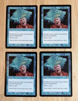 MTG - Mental Note - Playset x4 - Judgment - NM - Image 1
