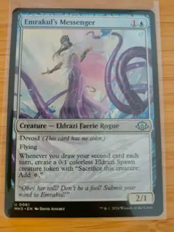 MTG Emrakul's Messenger 0061 Modern Horizons 3 M/NM Free UK P&P - Image 1