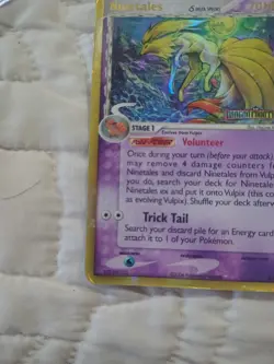 Pokemon, Ninetales 8/101 Delta Species, EX Dragon Frontiers Reverse Holo, STAMP - Image 2