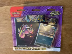 Pokemon TCG Ascended Heroes Ghastly Tech Sticker Collection BRAND NEW SEALED - Image 1