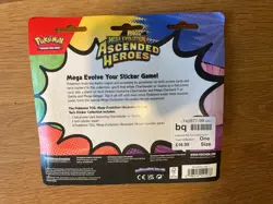 Pokemon TCG Ascended Heroes Ghastly Tech Sticker Collection BRAND NEW SEALED - Image 2