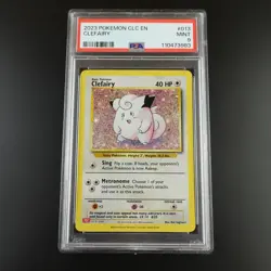 PSA 9 Clefairy 013/034 CLC Classic Collection English Holo Graded Pokemon Card - Image 1