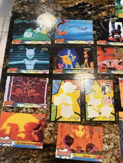 Assorted Pokemon Mewtwo Strikes Back Pikachu’s Vacation Topps Movie Cards Lot - Image 2