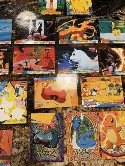 Assorted Pokemon Mewtwo Strikes Back Pikachu’s Vacation Topps Movie Cards Lot - Image 3