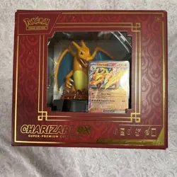 Pokemon TCG: Charizard EX Super Premium Collection New Factory Sealed Box - Image 1