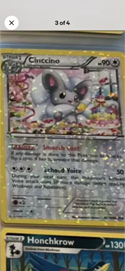 Pokemon TCG Holo Card Lot Magmar Rhyhorn Cinccino Honchkrow Mewtwo - Image 2