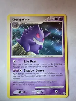 2007 Pokemon Gengar Diamond & Pearl (DP) #27/130 Non-holo Rare DPBP#102 - Image 1