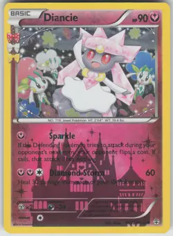 Pokemon TCG Diancie Uncommon Generations: Radiant Collection RC22/RC32 - Image 1