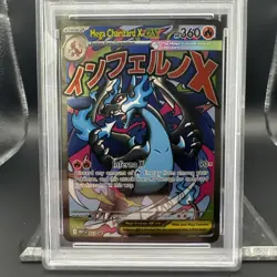 2025 Pokemon Mega Evolutions Mega Charizard #023 UPC Promo EN Graded PSA 10 - Image 4