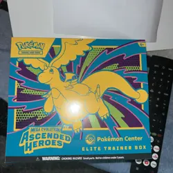 Pokemon Centre Pokemon TCG Ascended Heroes ETB Factory Sealed Box IN HAND - Image 1
