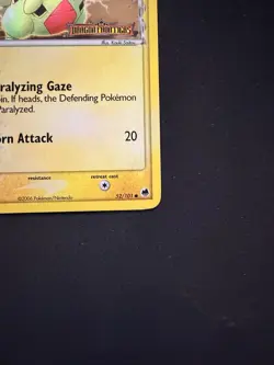 Larvitar Pokemon TCG Dragon Frontiers 51/101 Stamped Reverse Holo - Image 4