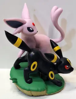 POKEMON Prismatic Evolutions Premium Figure Collection Espeon And Umbreon Figure - Image 1