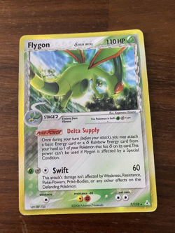 Pokemon TCG Flygon EX Holon Phantoms 7/110 Holo Holo Rare LP - Image 1