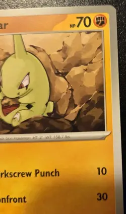 Larvitar 105/197 Common Scarlet & Violet: Obsidian Flames Pokemon TCG - Image 3