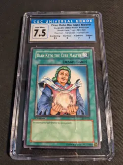 Yugioh Dian Keto the Cure Master SDY-023 1st Edition PSA/CGC 7.5 NM+ SAMPLE VHTF - Image 1