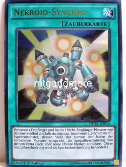 Yu-Gi-Oh - #015 Nekroid-Synchro - DUSA - Duelist Saga - Ultra Rare - deutsch - Image 1