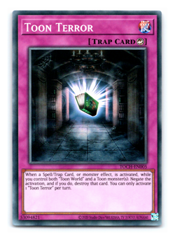 Toon Terror - TOCH-EN005 - Super Rare - Yugioh - Image 1