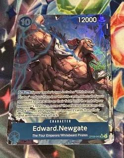 Edward Newgate OP08-043 Alt Art - Two Legends One Piece TCG - Image 1