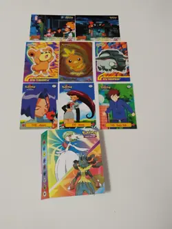 Pokemon 30 Card Topps TV Animation/Orange Islands/Johto Series 1 Portfolio Lot - Image 1