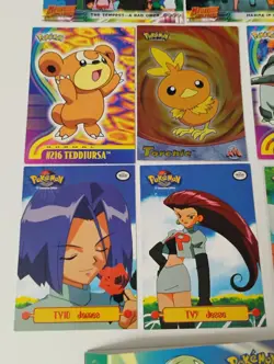 Pokemon 30 Card Topps TV Animation/Orange Islands/Johto Series 1 Portfolio Lot - Image 3