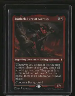 Battle for Baldur's Gate Karlach, Fury of Avernus (Foil Etched) - Image 1