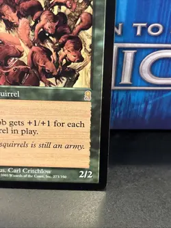 Squirrel Mob Odyssey ODY Magic The Gathering MTG #273 NM UP Rare - Image 5