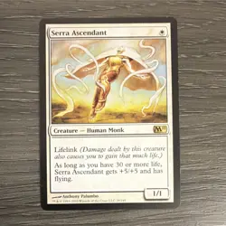 Magic: The Gathering Serra Ascendant Core Set 2011 M11 Creature White - Image 1