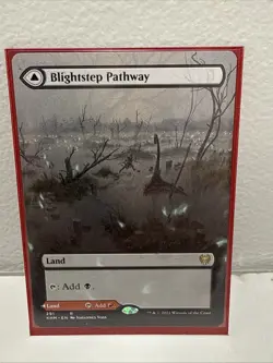 Blightstep Pathway Kaldheim Regular Card, Borderless, MTG NM Condition - Image 1