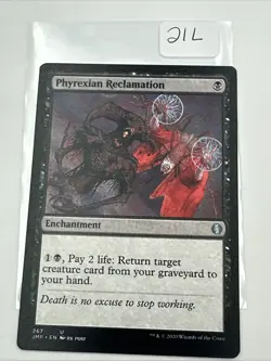 Phyrexian Reclamation LP Light Play Jumpstart MTG [5833] - Image 2