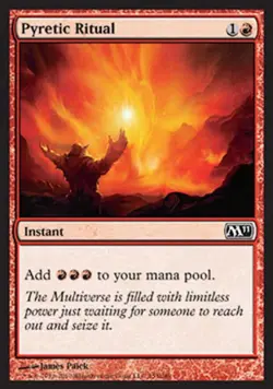Pyretic Ritual - Light Play MTG Magic 2011 Core Set - Image 1