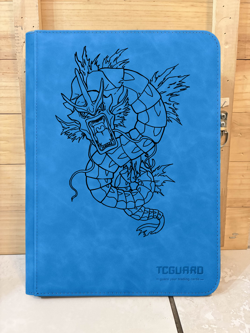 Pokemon Laser Engraved Gyarados Trading Card Binder (Made to order) - Image 1