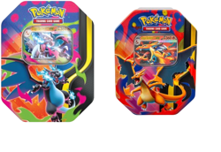Pokemon Mega Charizard ex X & Y Tins Set *SEALED* - Image 1