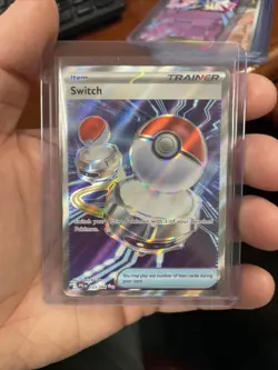 2025 Pokemon TCG Switch 123/94 PFL Full Art Ultra Rare NM Pack Fresh 🐦‍🔥 - Image 1