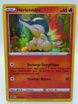 Carte Pokemon HOLO Hericendre SWSH221 Promo Epee & Bouclier neuve 2022 - Image 1