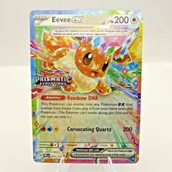Pokemon Eevee EX TCG Prismatic Evolutions Promo Card 075/131 - Image 1