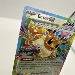 Pokemon Eevee EX TCG Prismatic Evolutions Promo Card 075/131 - Image 2