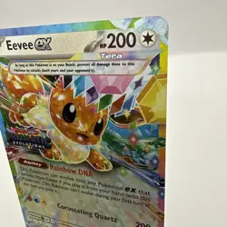 Pokemon Eevee EX TCG Prismatic Evolutions Promo Card 075/131 - Image 3
