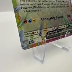 Pokemon Eevee EX TCG Prismatic Evolutions Promo Card 075/131 - Image 5