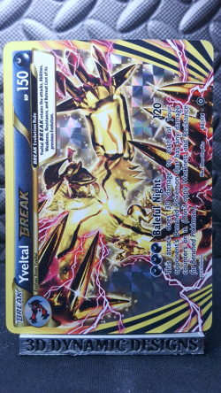 | Pokemon Yveltal BREAK 66/114 XY Steam Siege 2016 Rare BREAK NM 🔥 | - Image 1