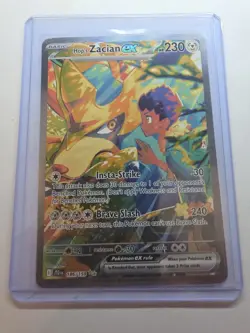Hop's Zacian ex 186/159 Pokemon TCG Journey Together SIR NM - Image 3