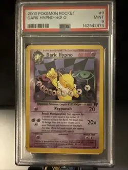 Pokemon TCG Team Rocket: Dark Hypno 9/82 PSA 9 - Image 2